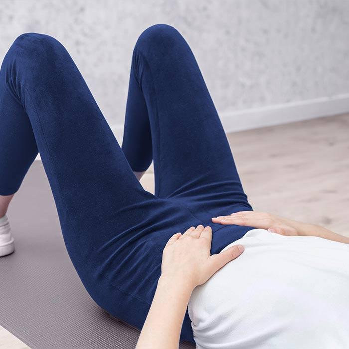 Beckenbodentherapie mit Biofeedback bei Physio Münchenstein