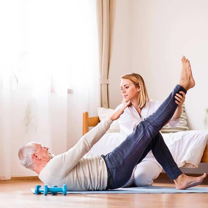 Physiotherapie-Hausbesuch bei Physio Münchenstein